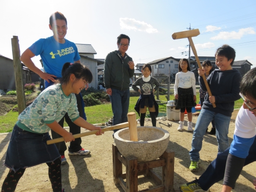 餅つき大会